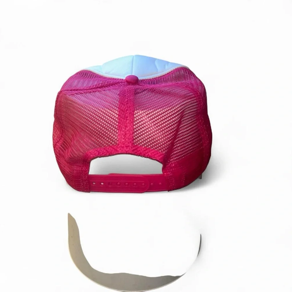 Y2K Mean Girls That’s So Fetch Pink Trucker Hat - Picture 3 of 6